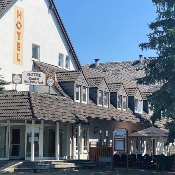 黑兹班克酒店，位于Pobershau的酒店