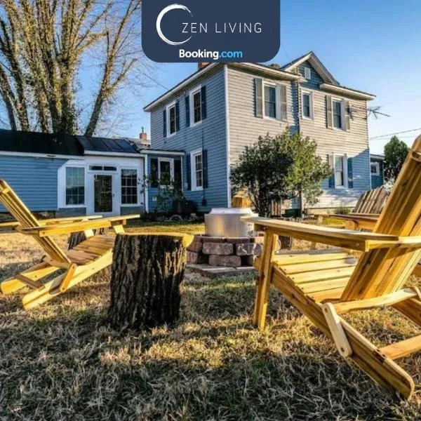 Dog and Family Friendly 4BR w WIFI and Fenced Yard By Zen Living Short Term Rental，位于Shenandoah Forest的酒店