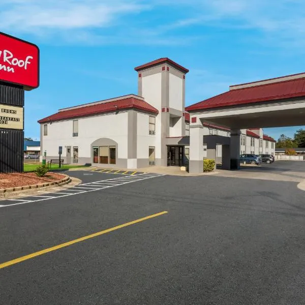 Red Roof Inn Washington, NC，位于Whichard Beach的酒店