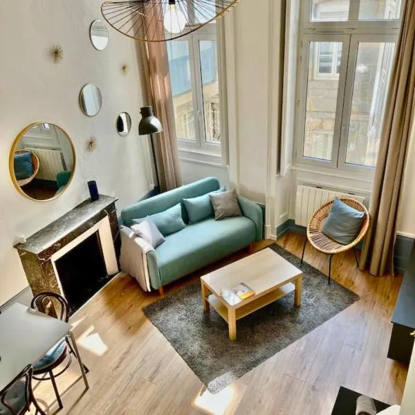 - N26- Studio calme et lumineux cœur de ville，位于贝桑松的酒店