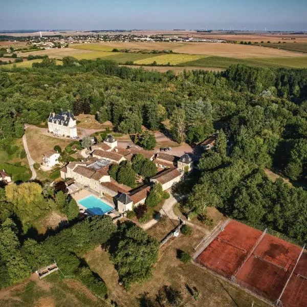 Hotel The Originals Château de Perigny，位于Frozes的酒店