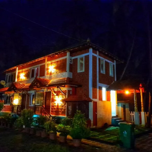 Glucklich Beach Cottages，位于昆达普拉的酒店
