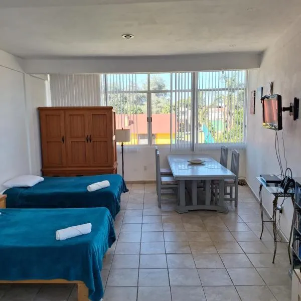 Xochimilco Hermoso Departamento Loft junto a Trajineras,位于墨西哥城的酒店