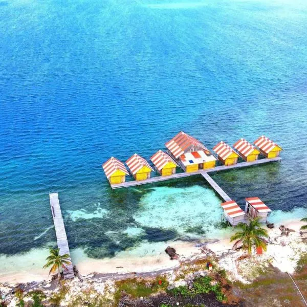 Cabañas sobre el mar en Guna Yala，位于Playón Chico的酒店