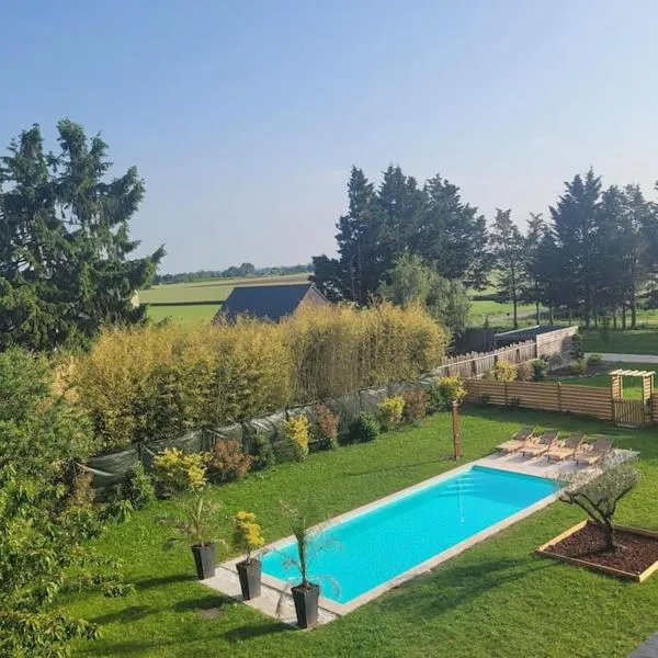 Gîte de charme, bord de Loire Ma Maison Angevine，位于Le Thoureil的酒店
