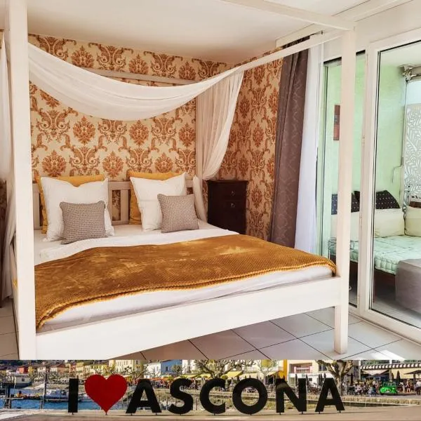 Traumhaftes Appartment in Ascona nur 200m vom Lago Maggiore entfernt，位于阿斯科纳的酒店