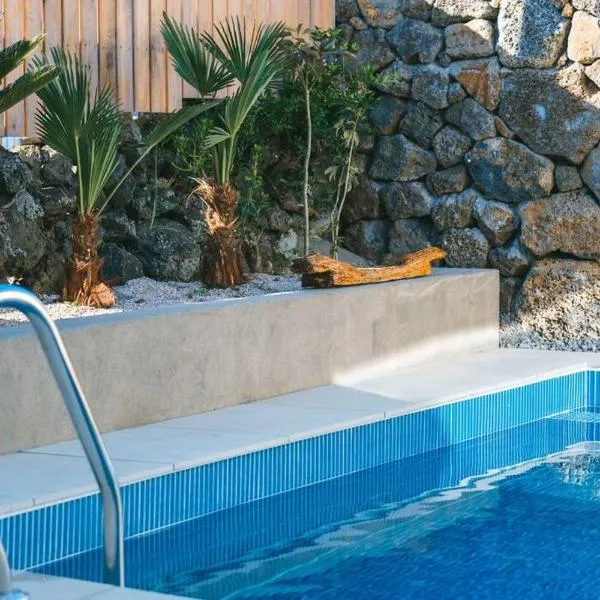 Hold in Hamdeok with Pool，位于济州市的酒店