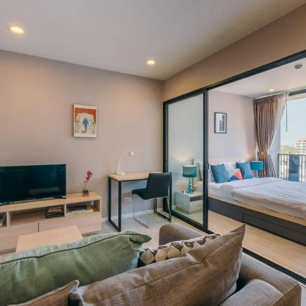 Modern Condo in Nimman (F606) by Pimolplace，位于清迈的酒店