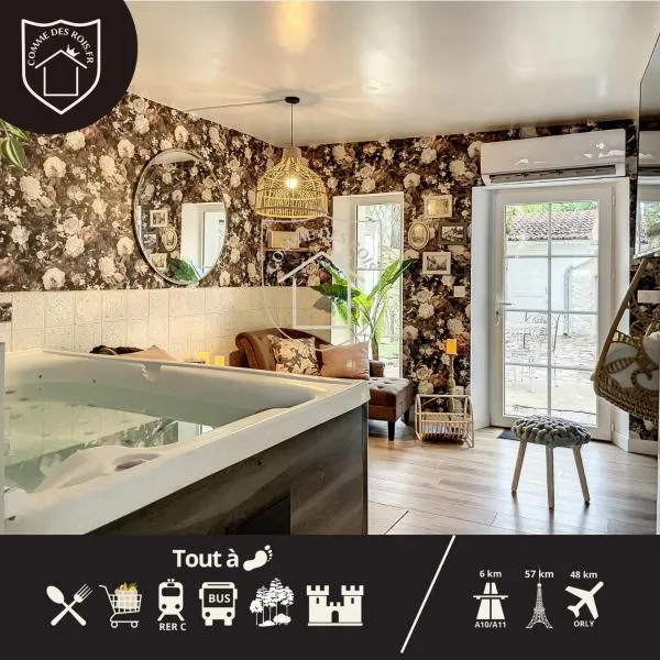 La Romantique des Rois # Jacuzzi # Sauna，位于杜尔当的酒店