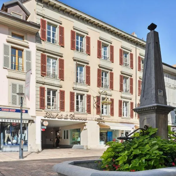 Hôtel de la Couronne，位于Lavigny的酒店