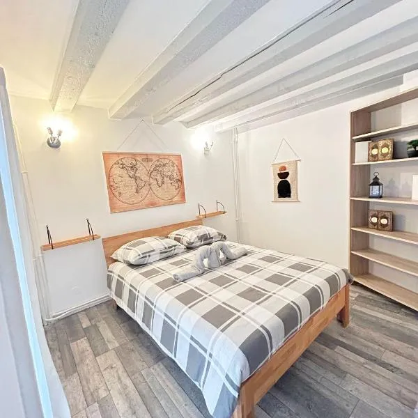 Maison Cosy , parking gratuit , 5 min aux Auxerre，位于Coulanges-la-Vineuse的酒店