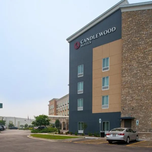 Candlewood Suites - Joliet Southwest, an IHG Hotel，位于Minooka的酒店