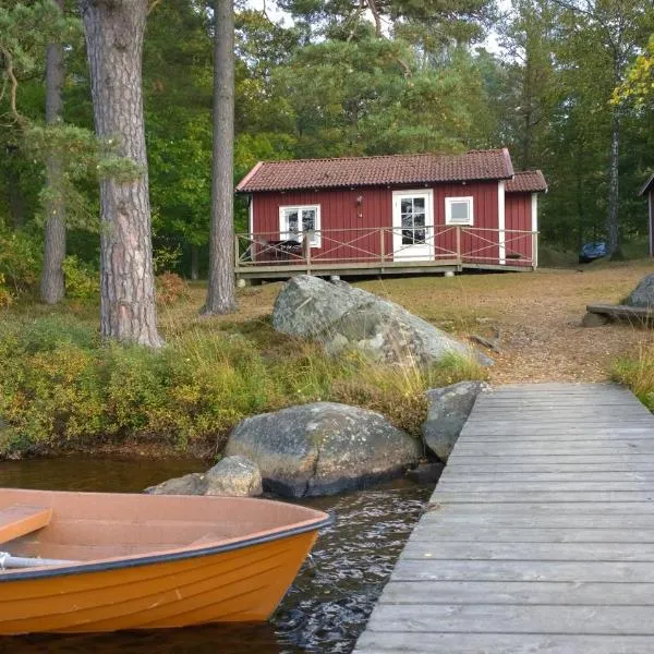 Långasjönäs Camping & Stugby，位于Hemsjö的酒店