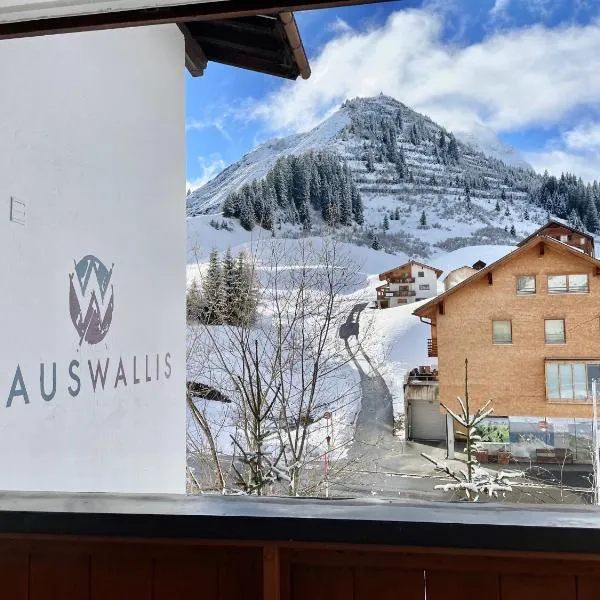 Haus Wallis - Ski-In Ski-Out mit Frühstück am Arlberg，位于沃瑟姆阿尔伯格的酒店