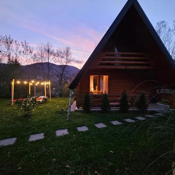 Nadiaa Wood House，位于Pazarić的酒店