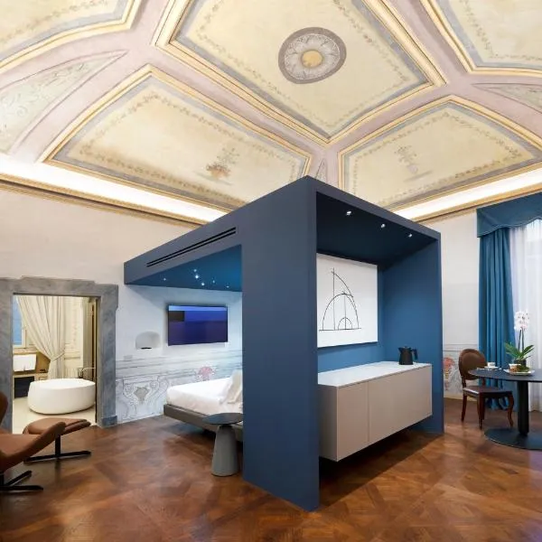 Palazzo Giusti Suites and Spa，位于Schieti的酒店