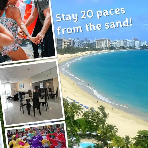 2BR Condo at Isla Verde Beach，位于卡罗利纳的酒店