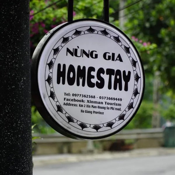 Nung Gia Homestay，位于Bản Luộc的酒店