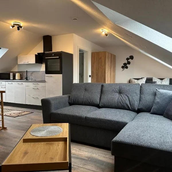 Ferienwohnung Zeitz - Weiße Elster Apartment Nr 9，位于Draschwitz的酒店