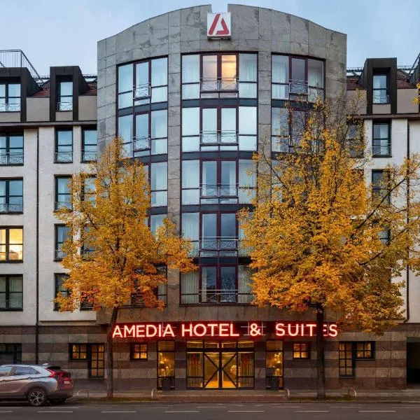 Amedia Hotel & Suites Leipzig, Trademark Collection by Wyndham，位于Störmthal的酒店