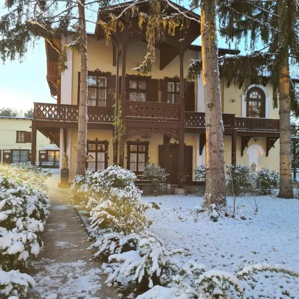 Villa Musik - apartments in historical Villa , Baden，位于巴登的酒店