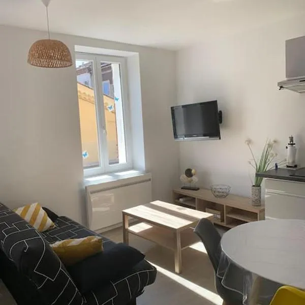 Studio 30m2 3 pers centre village，位于Bessèges的酒店