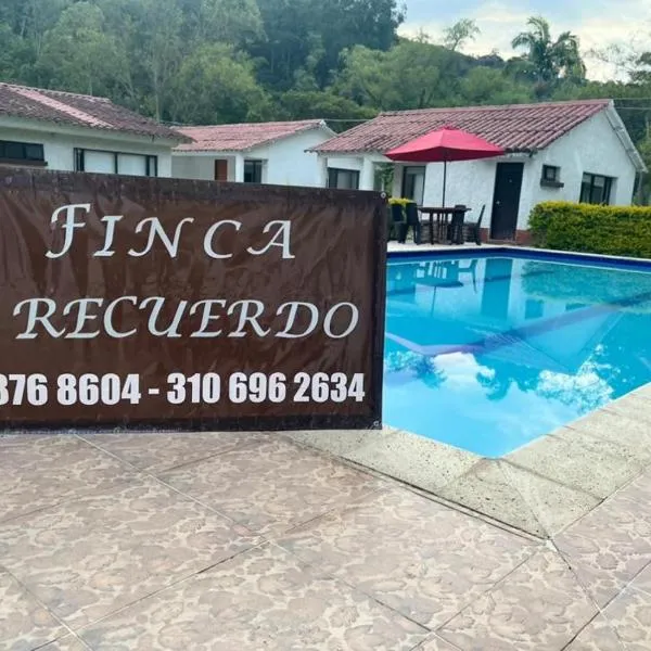 FINCA EL RECUERDO，位于Gachetá的酒店