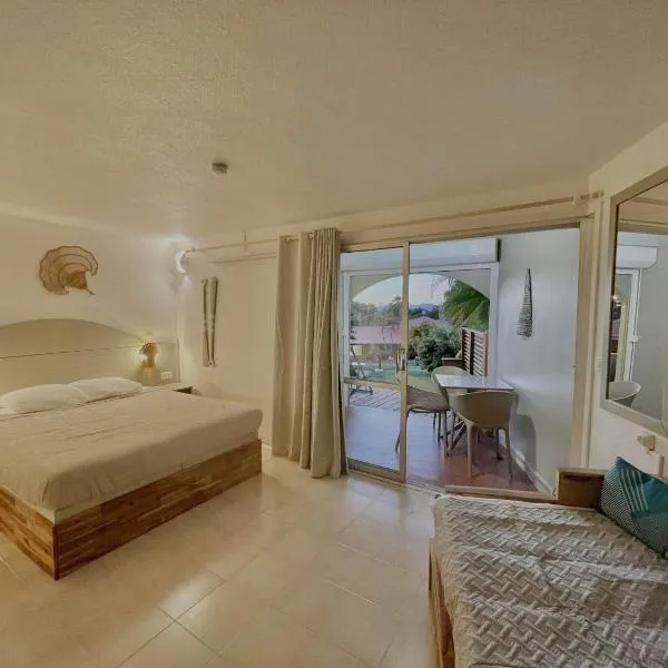 Studio cosy climatisé proche de la plage，位于圣安娜的酒店