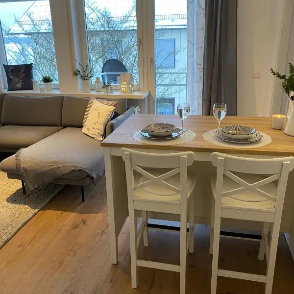Ferienwohnung am See im Fichtelgebirge，位于Nagel的酒店