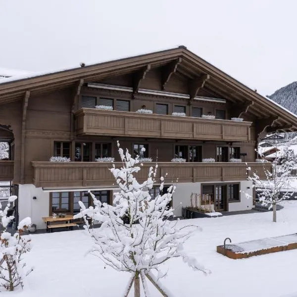 Swiss Hotel Apartments - Gstaad，位于茨韦西门的酒店