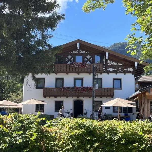 Wallerei Walchensee，位于瓦尔兴湖的酒店