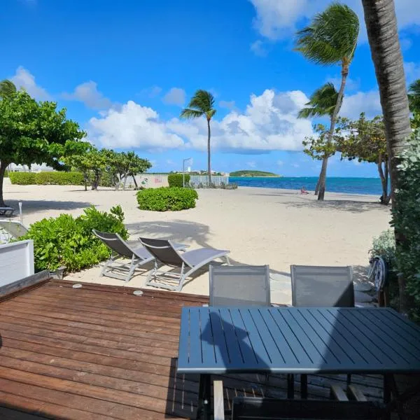 Tekila Beach, appt-condo au bord de mer a Baie Nettle, Saint-Martin SXM，位于圣马丁岛的酒店