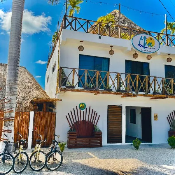 Hotel y Beach Club Casa Mia Xulha -Bacalar，位于Huay Pix的酒店