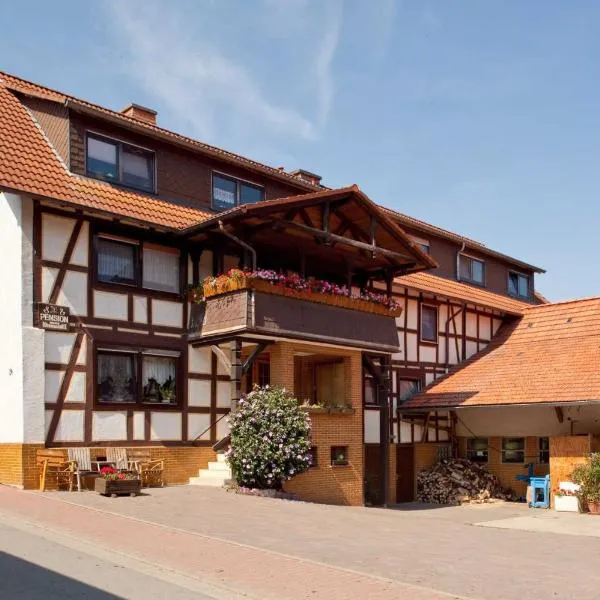 Bauernhofpension Büchsenschütz，位于Harbshausen的酒店