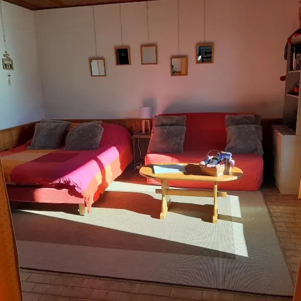 Studio sympa avec terrasse , maxi 4 pers.Briançon，位于布里昂松的酒店