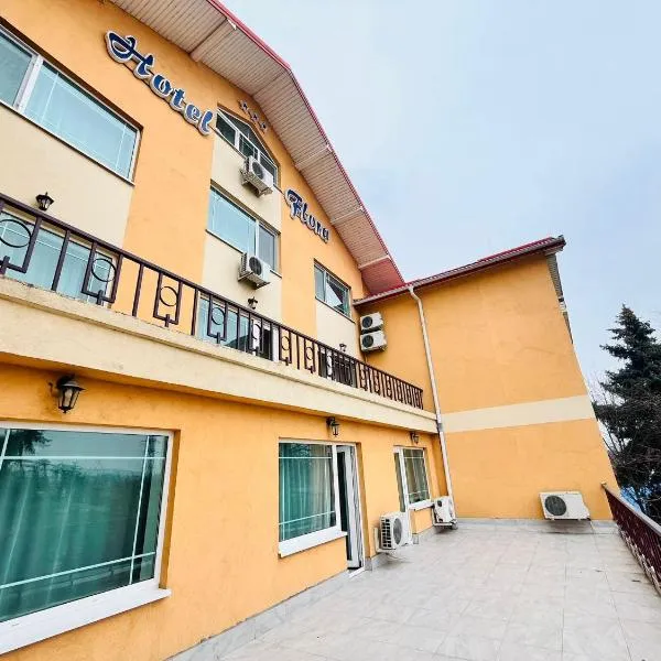 弗洛拉酒店，位于Ostrovu Corbului的酒店