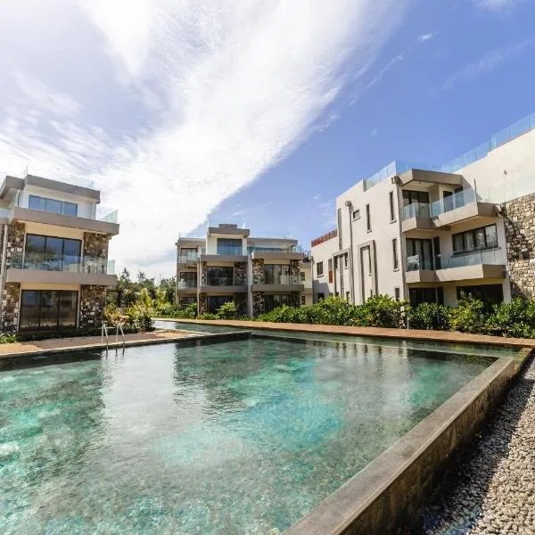 Apartment Beachfront Ocean Terraces Residence, Poste Lafayette-Apt-C3，位于Poste Lafayette的酒店