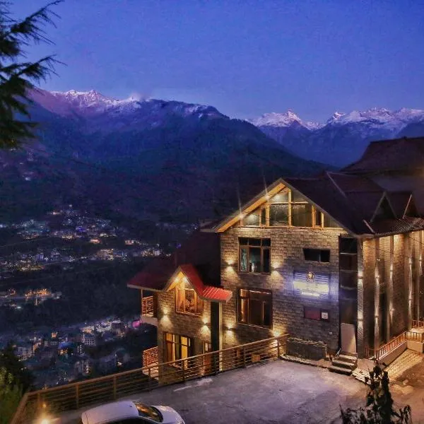 The Bliss Cottage Manali Luxury Apartment and villa，位于马拉里的酒店