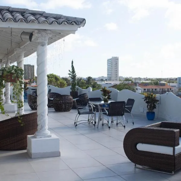 New Casablanca Praia Hotel，位于Janga的酒店
