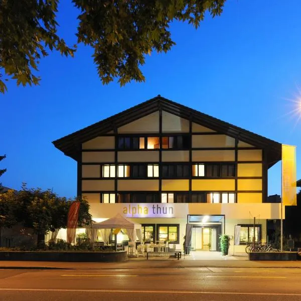 Hotel Alpha Thun，位于Ringoldswil的酒店