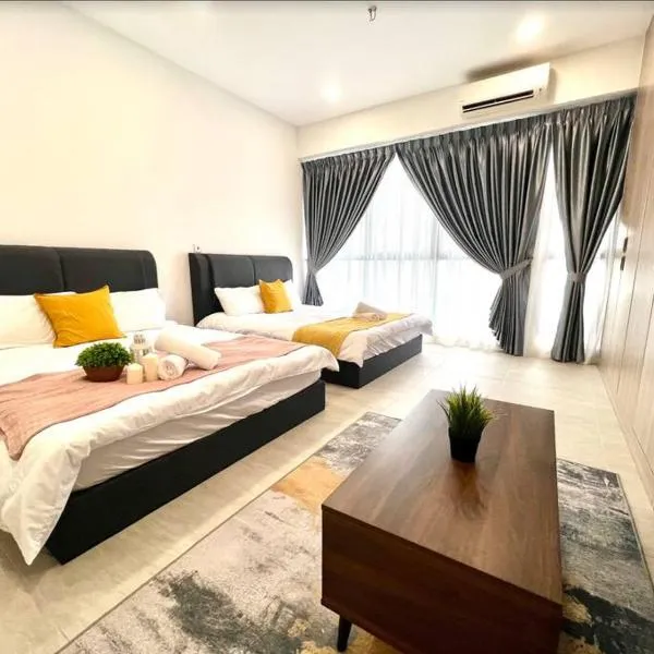 2Bed For 4 // KLIA Sepang Xiamen University，位于雪邦的酒店