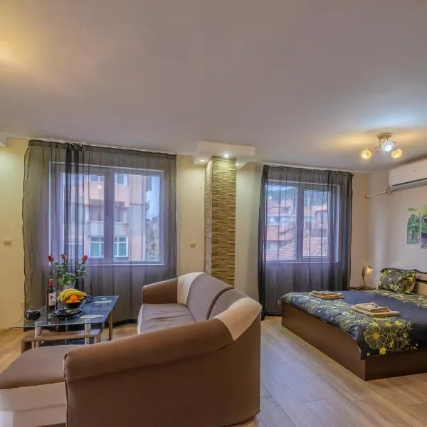 Cozy & Delightful Apart & AUBG & Free Garage Parking，位于布拉戈耶夫格勒的酒店