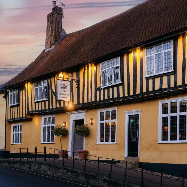 The Bildeston Crown，位于Cockfield的酒店