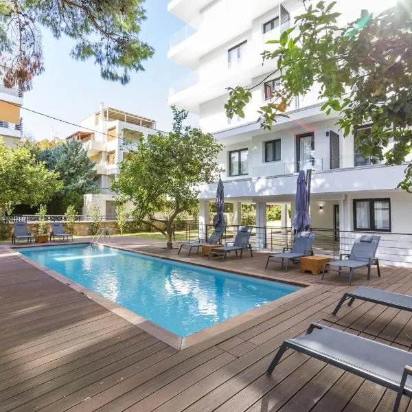 Varkiza Luxury Suites by Raise，位于瓦里的酒店