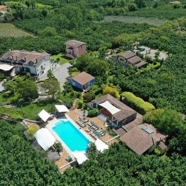 理佐温泉别墅度假酒店，位于Montecorvino Pugliano的酒店