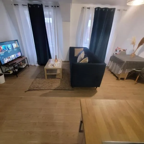 Coquet appartement à 15mn de Paris et 10 mn de Stade de France, wifi, Netflix,，位于Groslay的酒店