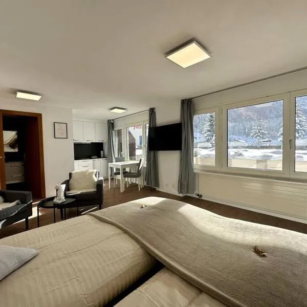 Breathtaking View Apartment near Zermatt with Parking，位于塔什的酒店