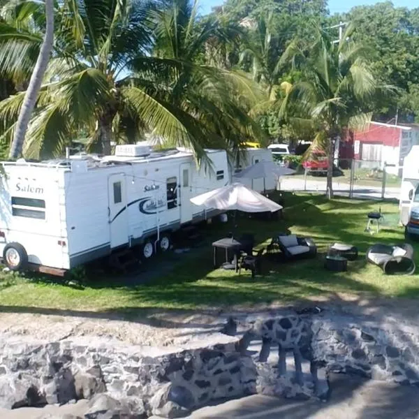 San Blas RV Park Frente al mar，位于Matanchén的酒店