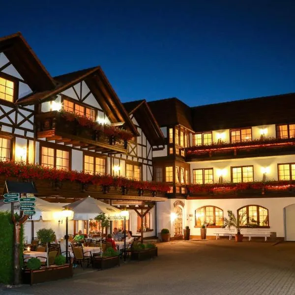 图林根霍夫酒店，位于施马尔卡尔登的酒店