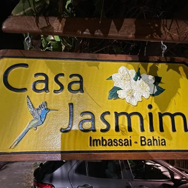 Casa Jasmim Imbassaí-BA，位于马塔迪圣若昂的酒店